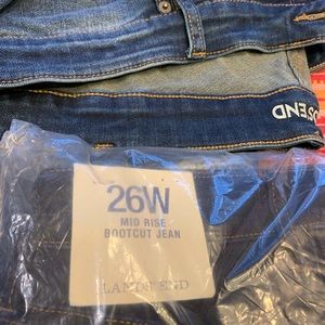 2 pair of jeans